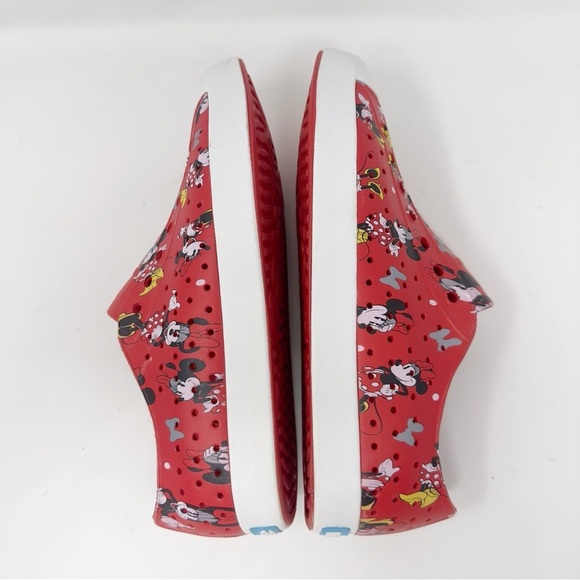 NATIVE x Disney Minnie Mouse Waterproof Slip On Sneakers - Picture 7 of 9